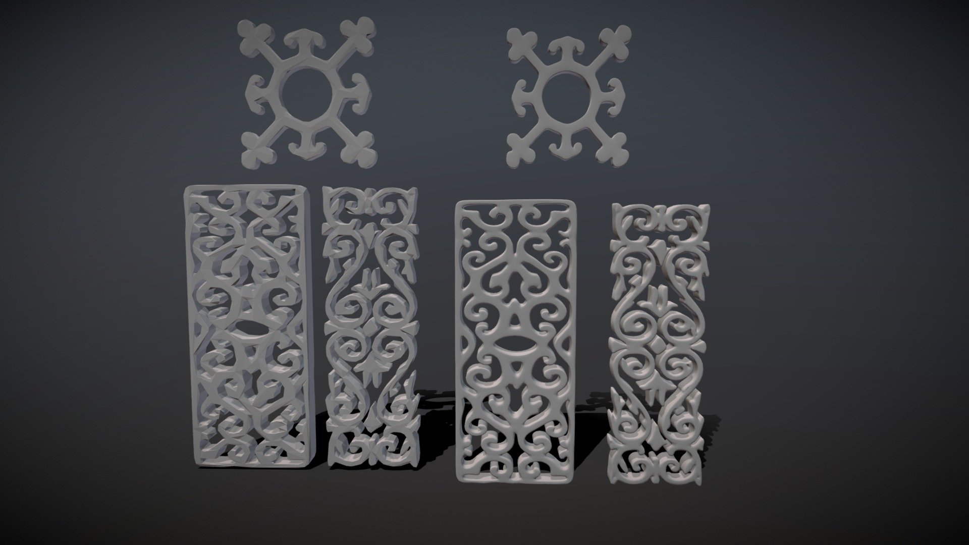 Iron grill
Two nversions
Low poly and high poly - Iron grill - Download Free 3D model by Deepak_Sharma 3d model