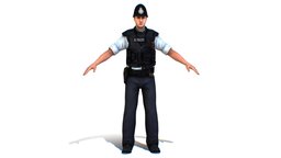 London Man Police Officer Gendarme