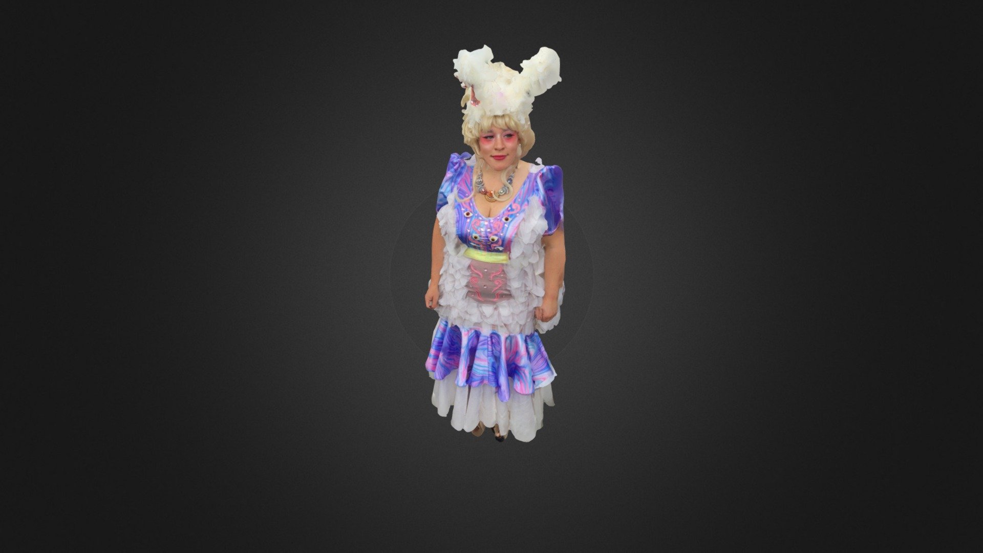 EASTER @ MONA! - cool costume - Emma Bugg - 3D model by TheDarkSunProject (@darksunproject) 3d model