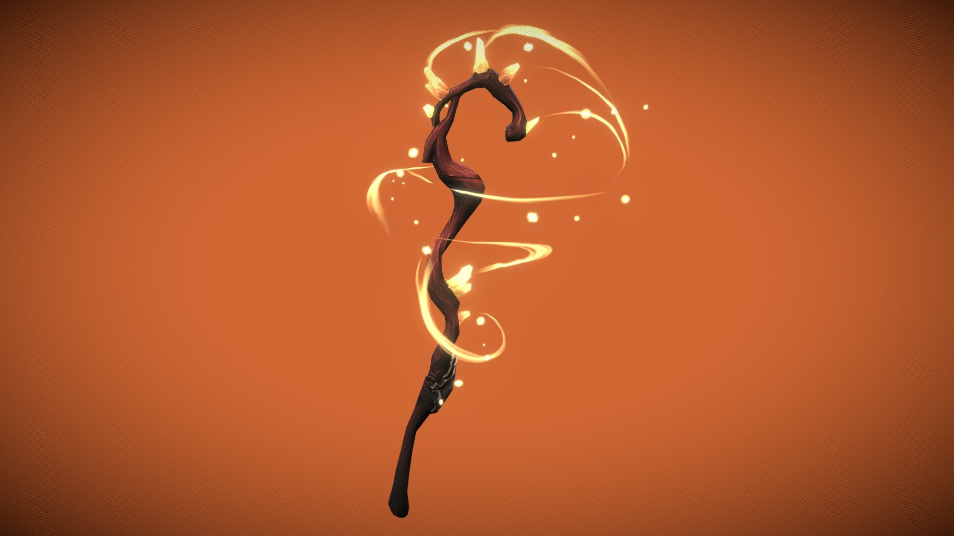 I wanted to make the staff of the sorceress from my fan art of diablo 3 ( https://www.artstation.com/artwork/aelya-kehjistan-s-sorceress ).

Made with 3DsMax/3D-Coat/ZBrush &amp; Photoshop

Hope you'll like it ! =) - Aelya's Whirlwind Staff - Buy Royalty Free 3D model by Etienne Beschet (@etienne.beschet) 3d model