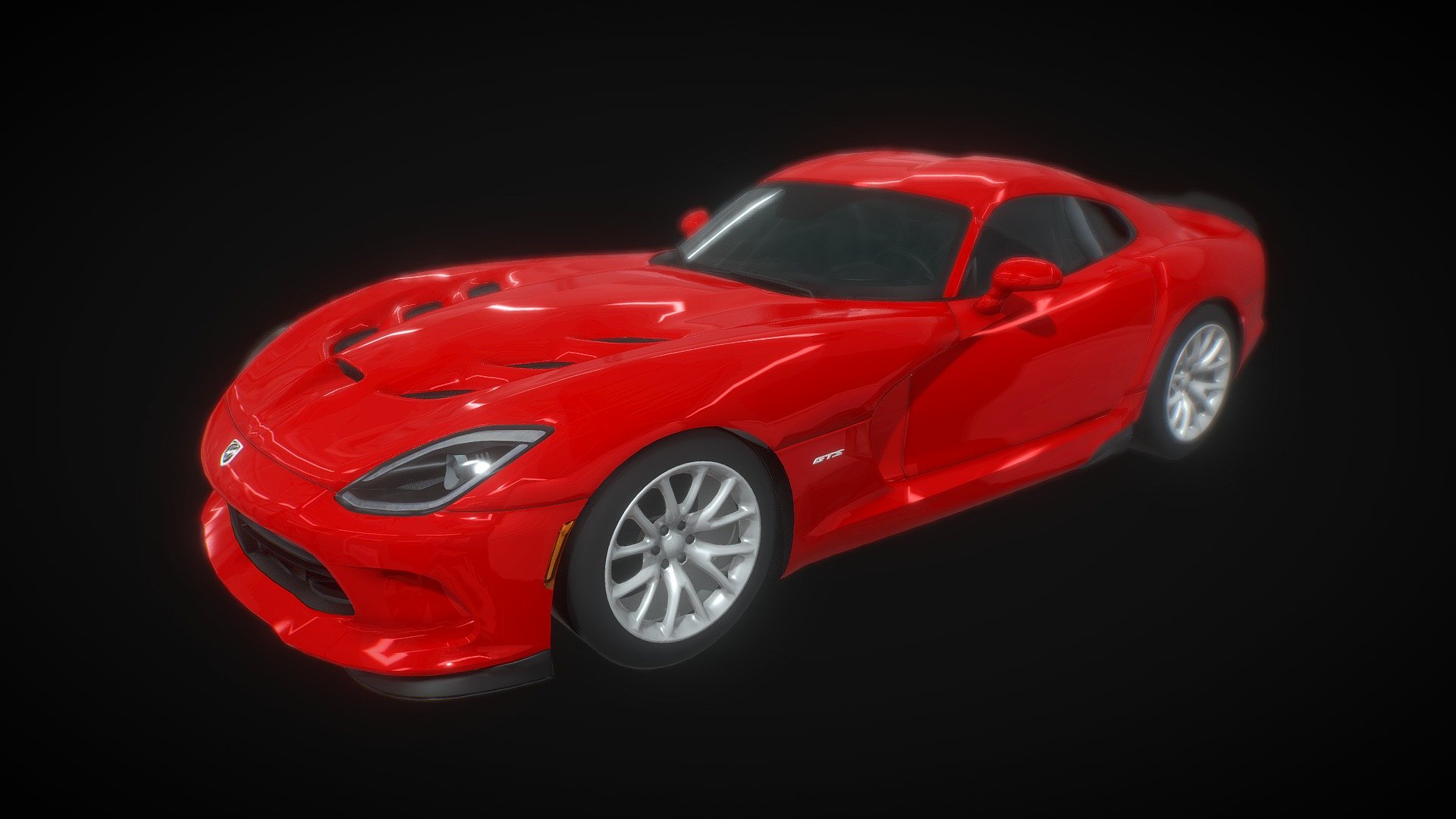 The Dodge Viper is a sports car that was manufactured by Dodge (by SRT for 2013 and 2014), a division of American car manufacturer FCA US LLC from 1992 until 2017, having taken a brief hiatus in 2007 and from 2010 to 2012. Production of the two-seat super car began at New Mack Assembly Plant in 1991 and moved to Conner Avenue Assembly Plant in October 1995.


Source: Wikipedia

low poly game ready unreal engine and unity engine ready.

perfect for game developers 3d model