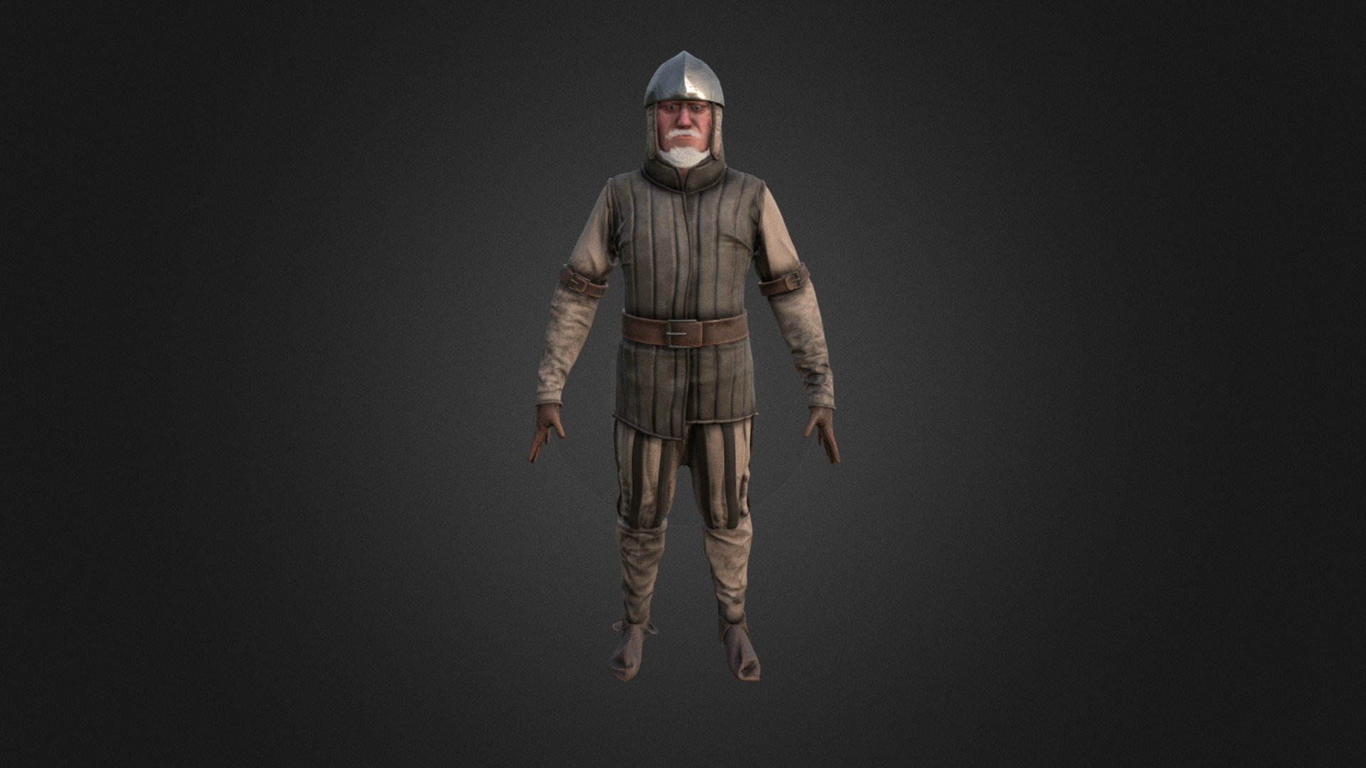 Medieval Bandit - Medieval Bandit - 3D model by ondrejgolonko 3d model