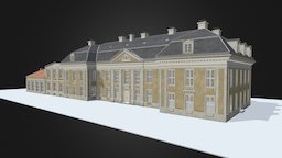 Schlodien Manor House (1940) reconstruction, digitalheritage, schlodien