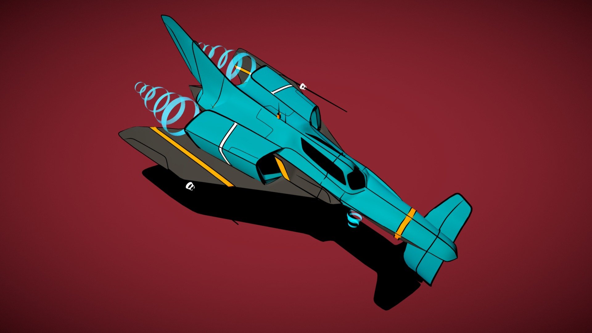 Worked on this for about 1 hour, I think I'm going to make a series of Raceships with different design themes..
I've been trying to speed things up when working in Gravity Sketch, so i'm going to try and do a VR sketch each day this year. A bit ambitious, but i'm up for the challenge. 3d model