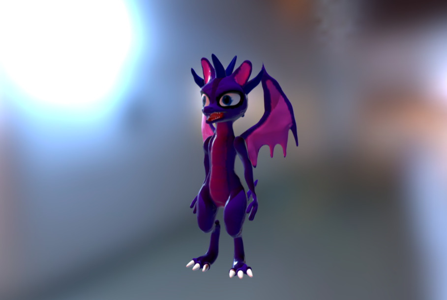 Character 3d Dragon Cartoon CGI - Exium Dragon Cartoon CGI - Download Free 3D model by xeratdragons (@dragonights91) 3d model