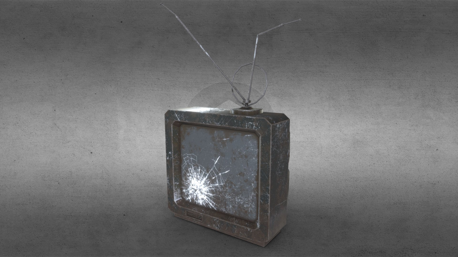 Introducing dirty old TV with broken screen.

Includes:




Old TV with antenna

For support or other information please send us an e-mail at info@sunbox.games

Check out our other work at sunbox.games - Old TV With Broken Screen - Buy Royalty Free 3D model by Sunbox Games (@sunboxgames) 3d model