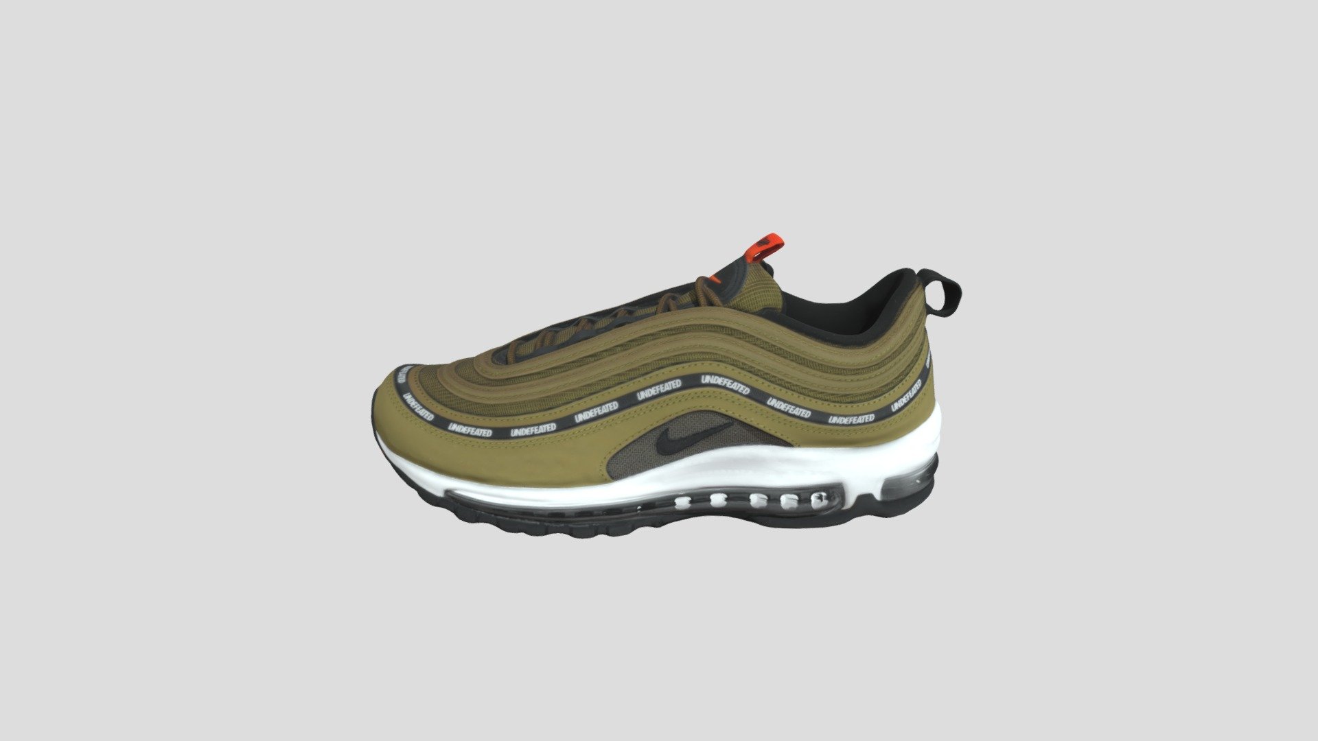 This model was created firstly by 3D scanning on retail version, and then being detail-improved manually, thus a 1:1 repulica of the original
PBR ready
Low-poly
4K texture
Welcome to check out other models we have to offer. And we do accept custom orders as well :) - Undefeated X Nike Air Max 97 军绿_DC4830-300 - Buy Royalty Free 3D model by TRARGUS 3d model