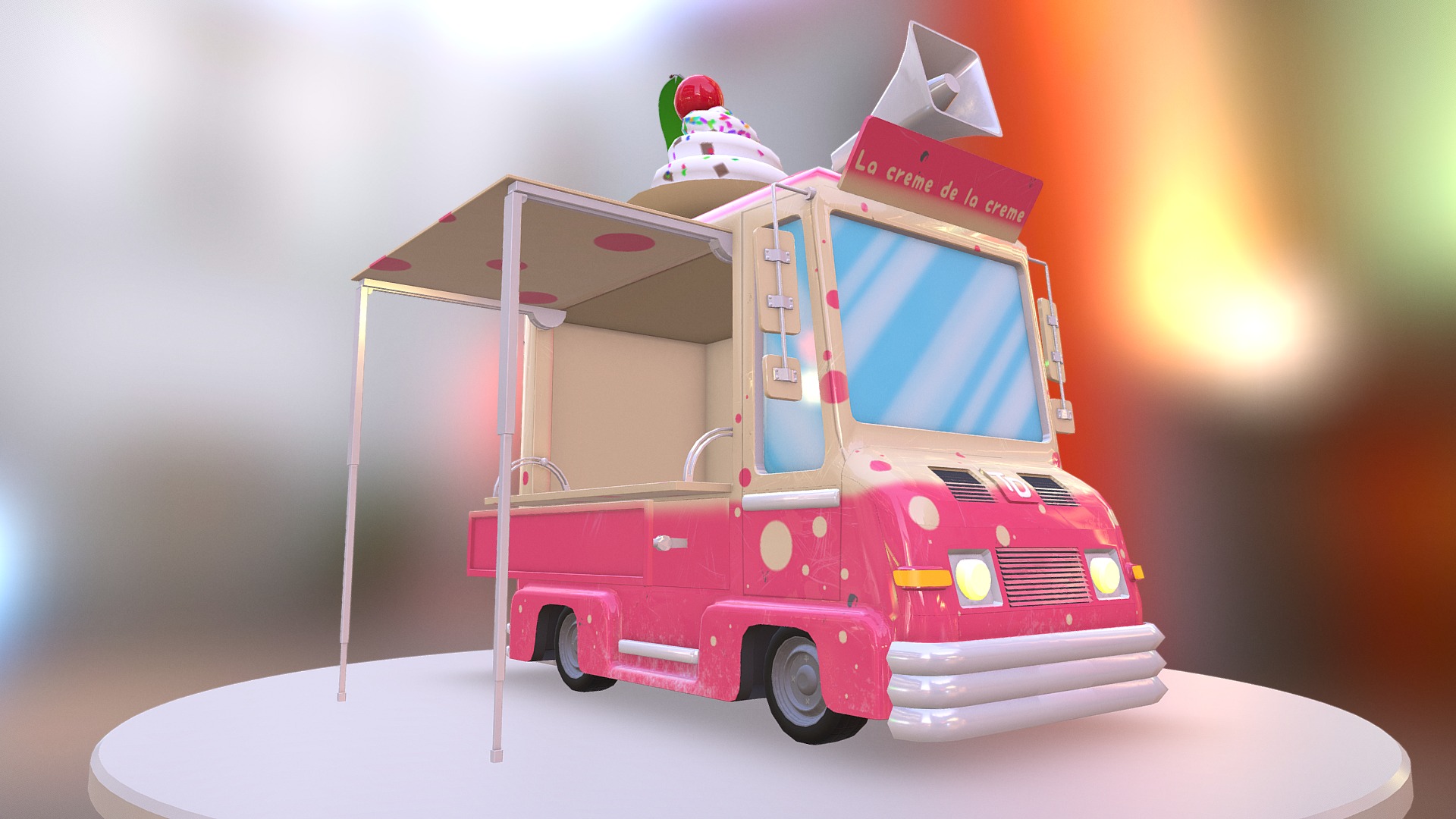 Ice Cream Truck - Game Tatassos - 3D model by Nomad Photo Reference (@nomadphotoreference) 3d model