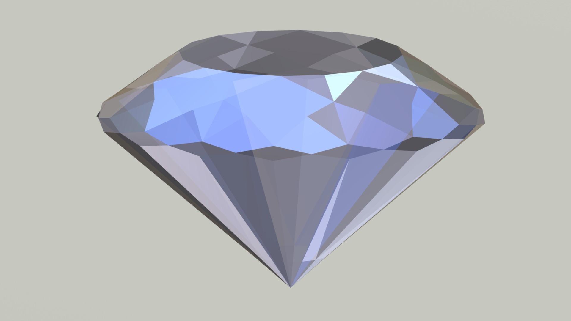 2018.04.22 Blue Diamond /
The diamond worked pretty well!
Probably the model's shape does matter 3d model
