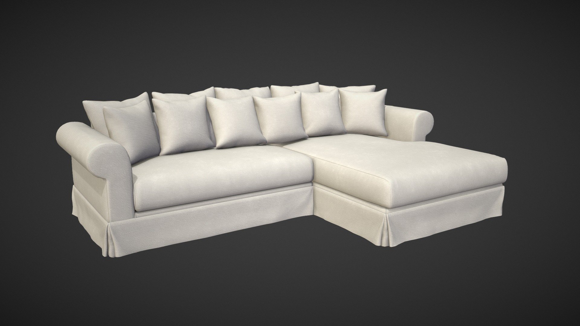 Sofa Aludra

File Units are centimeters.

The Models is already scaled to real-life dimensions and is positioned to the center of the coordinate system.

Studio Lights and the environment settings are not included.

Included maps:





Base Color




Roughness




Metallic




Normal




Ambient Occlusion



Maps resolution: 4096

In case of any questions, please contact us.

Thanks for purchasing 3d model