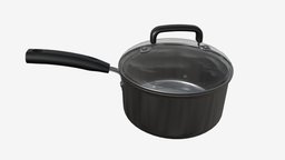 kitchen pot pot, handle, metal, kitchen, cookware, glass