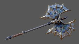 Fantasy_axe_2 armor, fighter, orc, medieval, creepy, melee, guard, protection, battle, defence, weapon, skull, axe, fantasy, war, knight