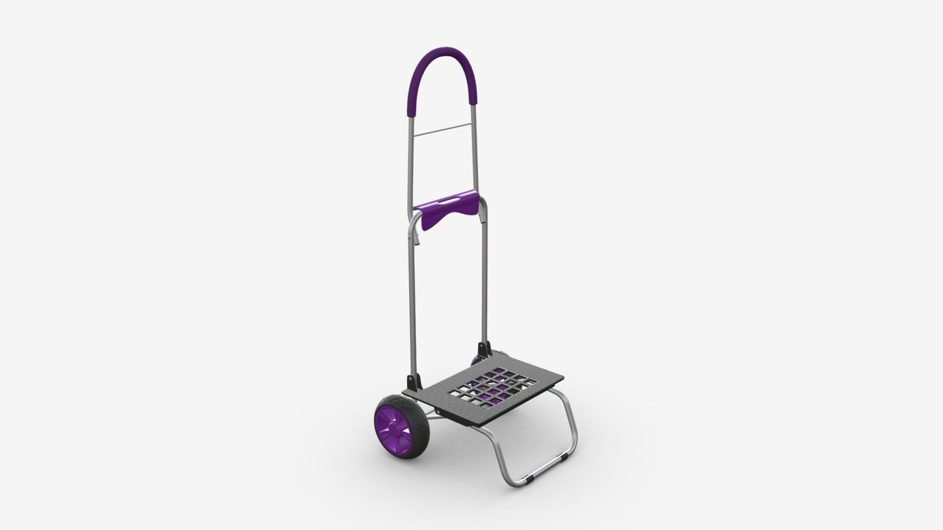 Utility foldable cart - Buy Royalty Free 3D model by HQ3DMOD (@AivisAstics) 3d model