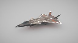 Chengdu J-20 Stealth Fighter Aircraft