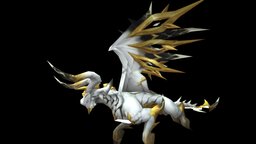 Dragon White rpggame, monster, fantasy