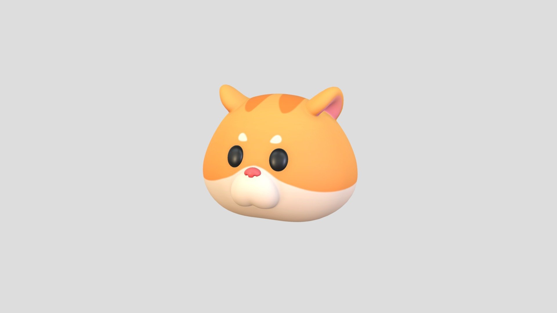 Hamster Head 3d model.      
    


File Format      
 
- 3ds max 2021  
 
- FBX  
 
- OBJ  
    


Clean topology    

No Rig                          

Non-overlapping unwrapped UVs        
 


PNG texture               

2048x2048                


- Base Color                        

- Roughness                         



1,282 polygons                          

1,318 vertexs                          
 - Prop165 Hamster Head - Buy Royalty Free 3D model by BaluCG 3d model