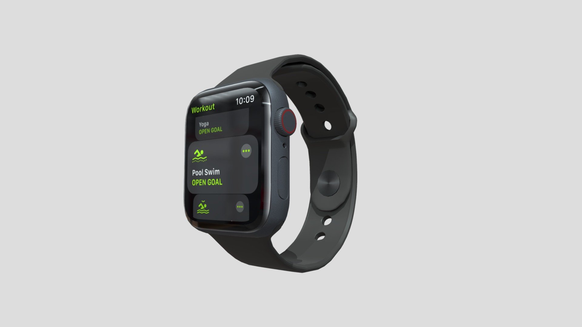 Low poly Series 6 Apple Watch I had created for a client to be shown in AR in a webstore for the premiere of the 2020 Apple devices in Singapore 3d model