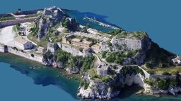 Fortress in Corfu (Greece) █ RAWscan █ photogrammetry, low, poly, 3dscan