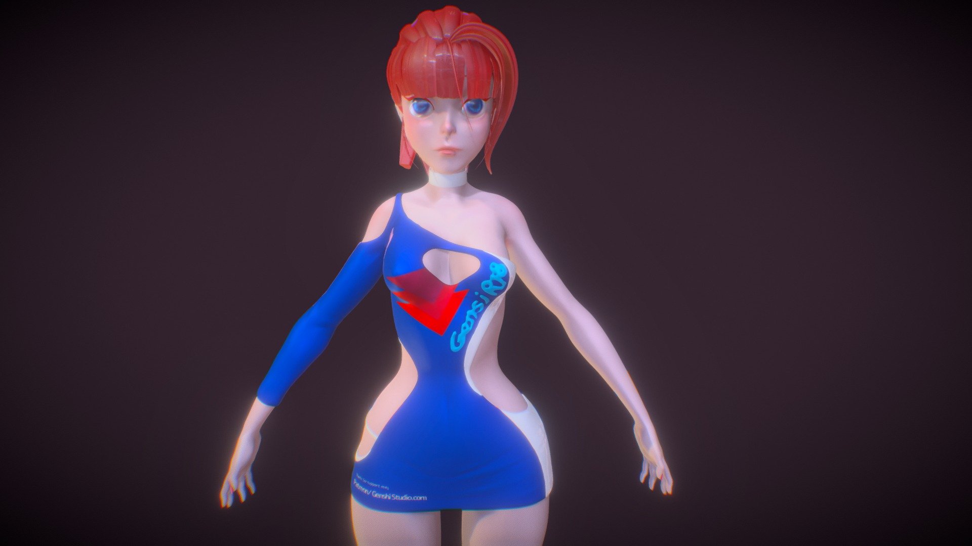 A special model that I made for my faithful patreons who have supported me so much.

Thanks for support me¡
https://www.patreon.com/genshistudio - Racing Queen Blue (Original Caracter) - 3D model by Genshi Studio (@genshi-studio) 3d model