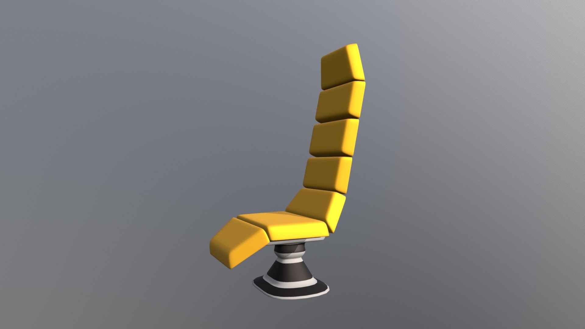 Futuristic chair 3d model