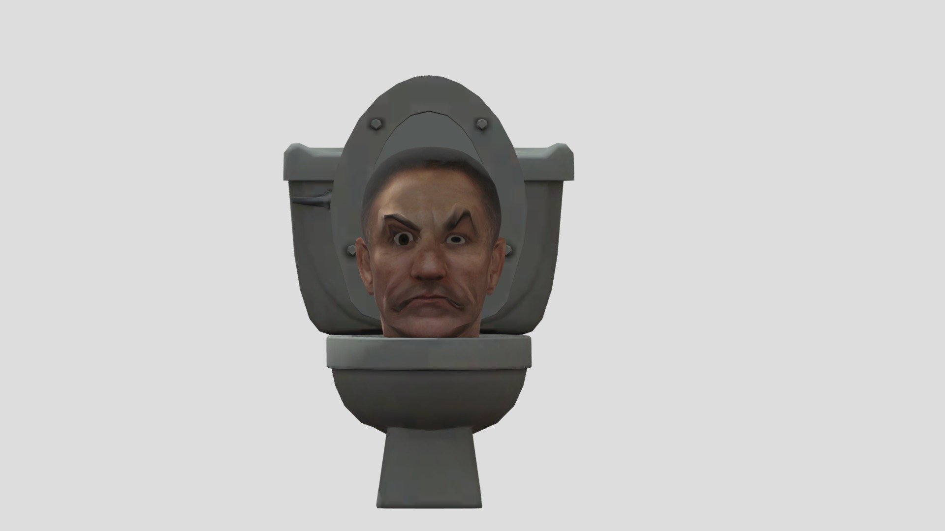 skibidi toilet male_08 ep 4 - 3D model by pamm (@daeboommmm) 3d model
