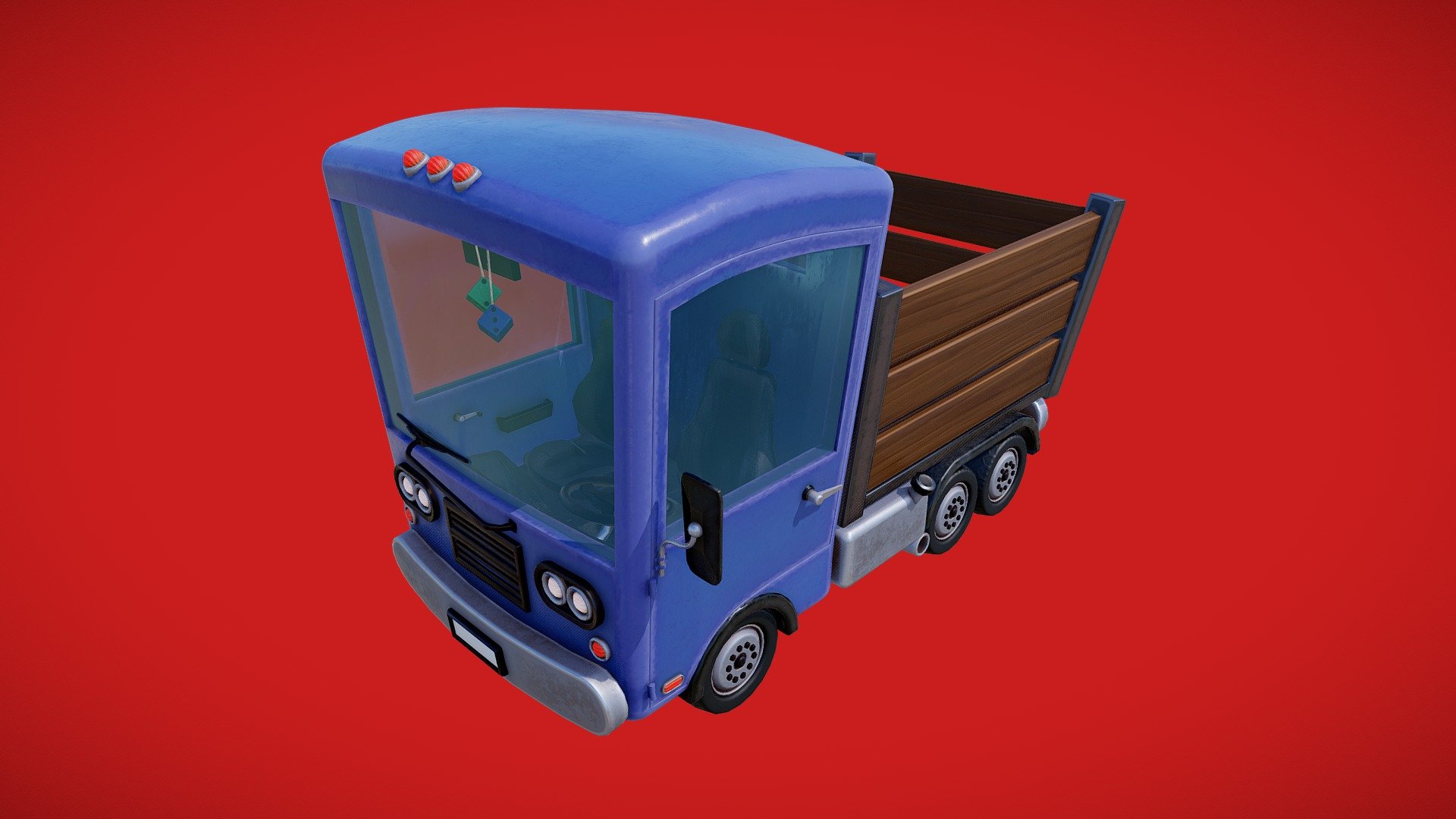 The Stylized Trunk Truck is a game-ready vehicle model, ready to be used in other games and engines.

Included in Unreal Engine Pack: https://www.unrealengine.com/marketplace/en-US/product/stylized-truck-pack - Stylized Trunk Truck - Buy Royalty Free 3D model by stargamestudios 3d model