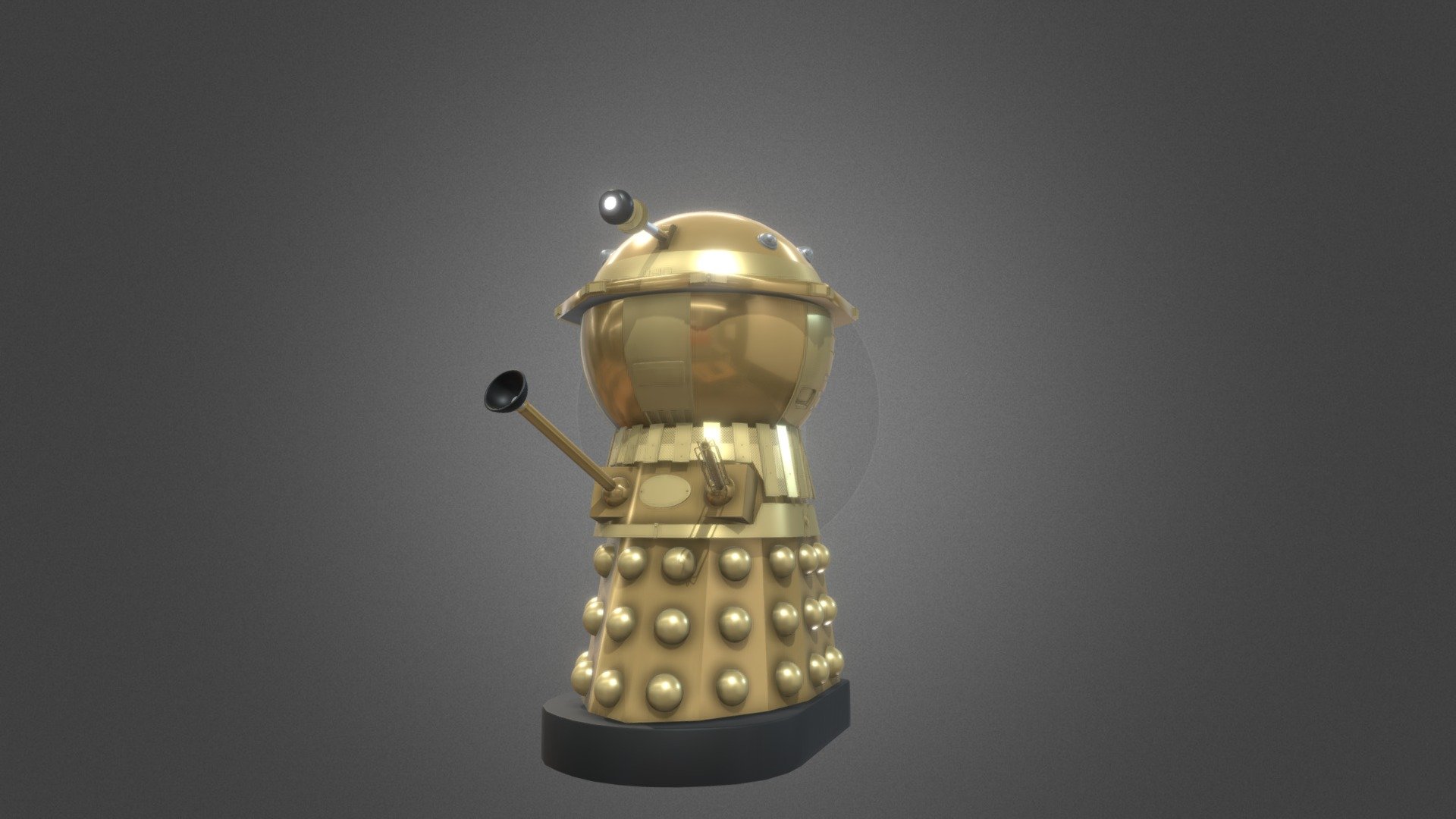 This is my take on the Emperor Dalek from the comic Emperor of the Daleks. It was one of the very first dr who comics i had read and i loved it, still do. I loved the renegade emperor dalek and the amazing artwork by lee sullivan 3d model
