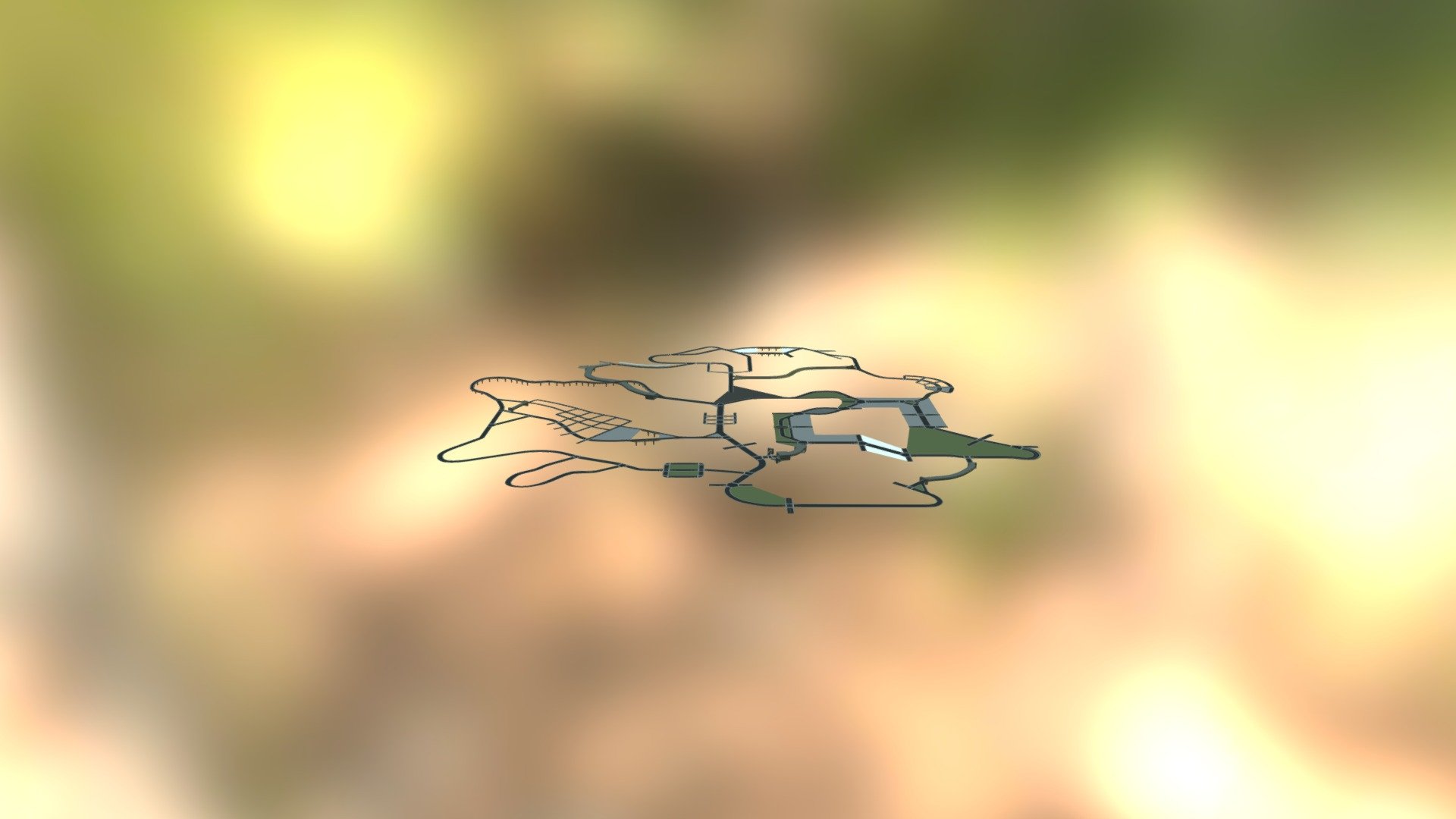 need for speed underground mapa - 3D model by CesarDiaz 3d model