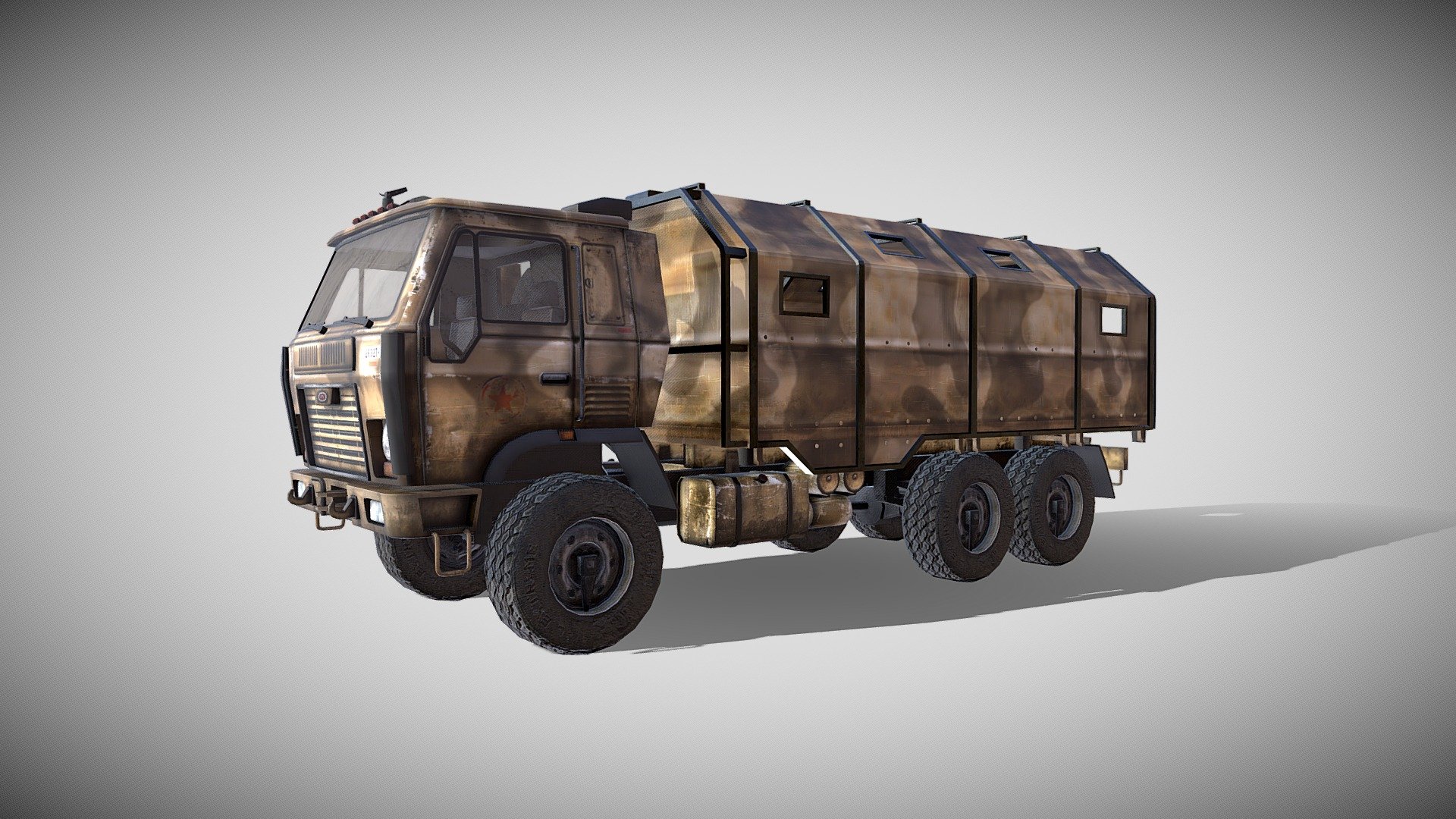 Military trucks, military truck, armored vehicle model, film and television animation model = = = = = = = = = = = = = = = = = = = = = = = = = = = = = = = = = = = = = = = = = = = = = = = = Other works ~ welcome to visit my home page - Armored vehicle transporter armored truck - Buy Royalty Free 3D model by mpc199075 3d model