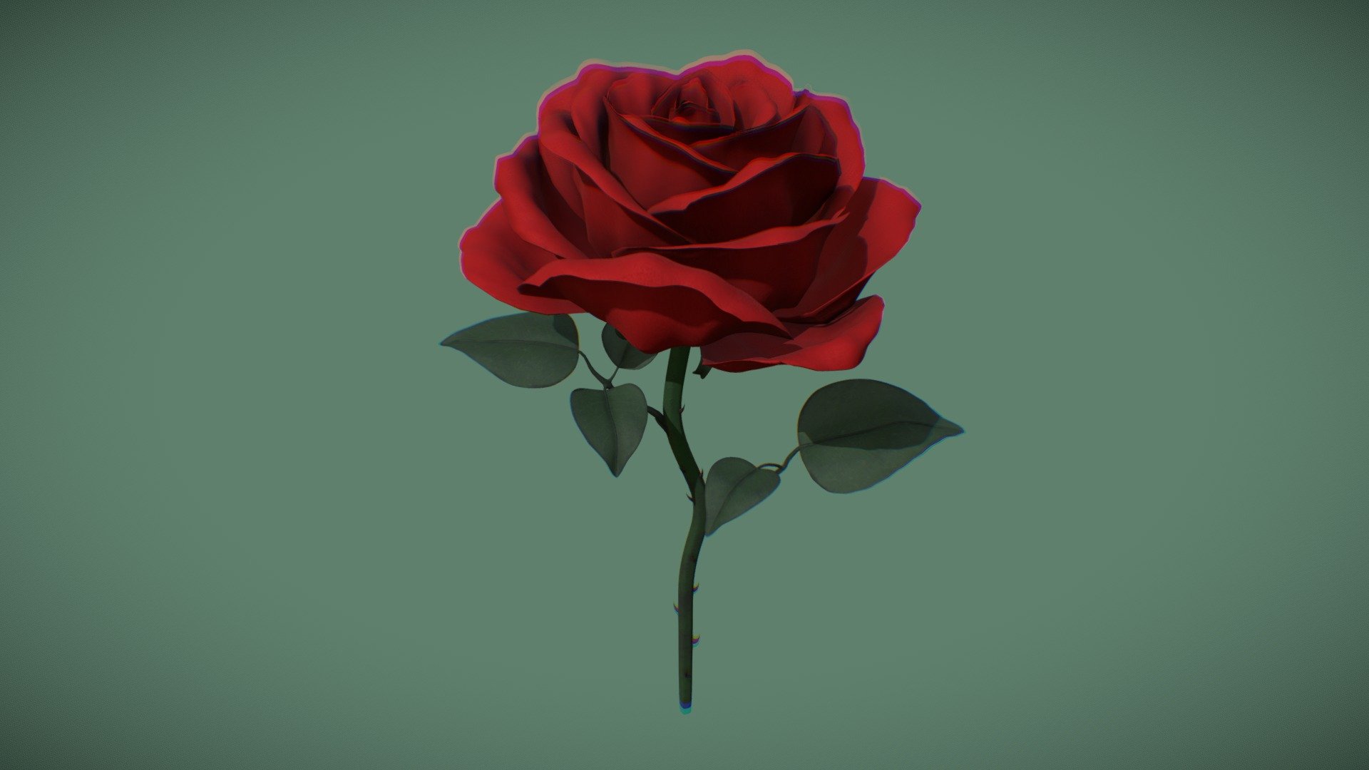 Rose  &lt;3 - Rose - Download Free 3D model by Heliona 3d model