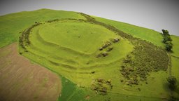 Barra Hill fortification, hillfort, iron-age, early-medeival