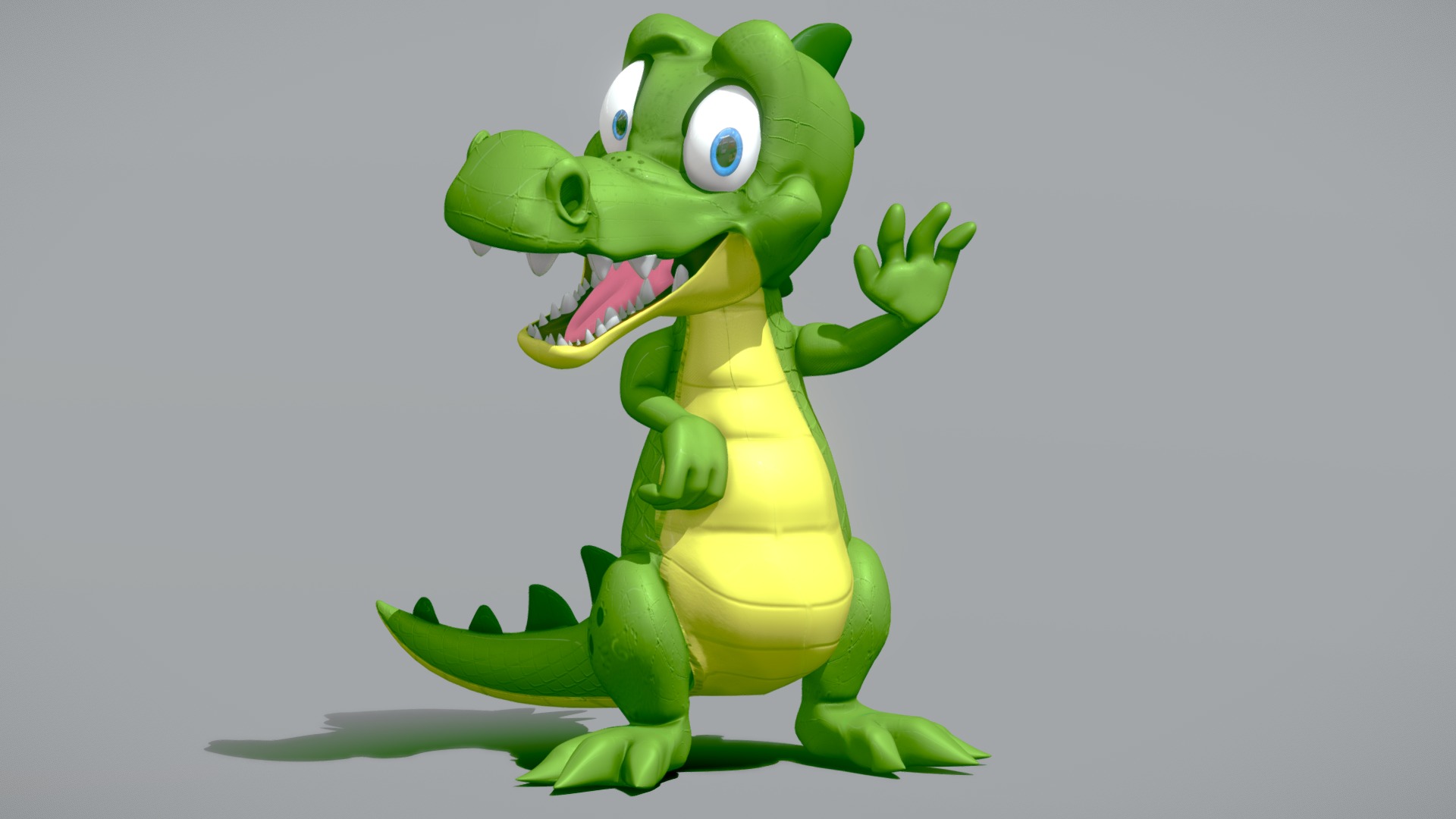 Based of  - Henry The Alligator - Download Free 3D model by Henry (@Sporx-Nightcall) 3d model