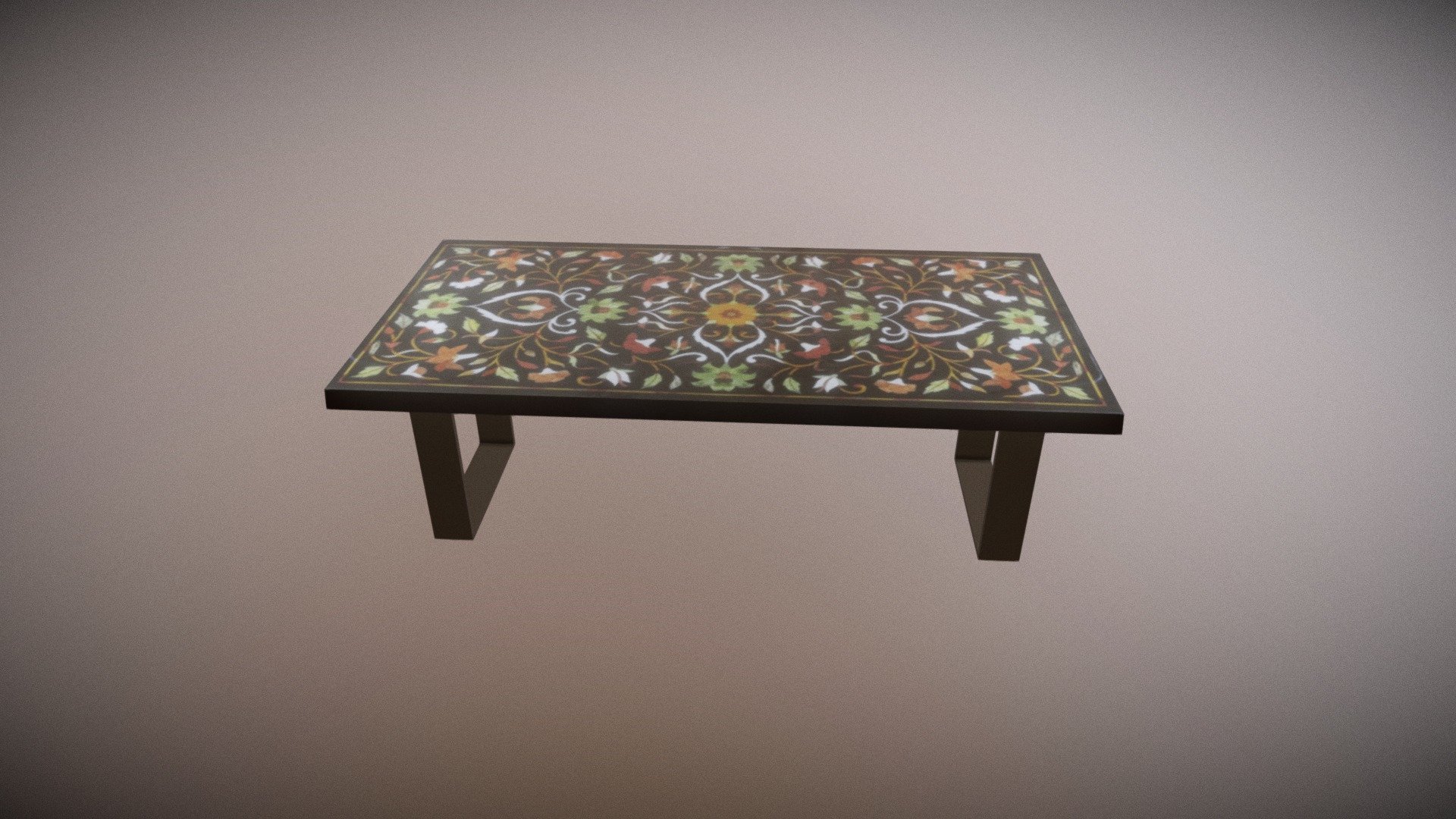 This Marble Inlay Table Top is a splendid piece of handicraft. 
base is of Marble and in rest of design we use different type of colour stones (precious and semi-precious), with long-lasting polish.


It enhance ur dining experince,
give pleasure of royal dinner &amp;
simply a jewel in your crown

Size 24