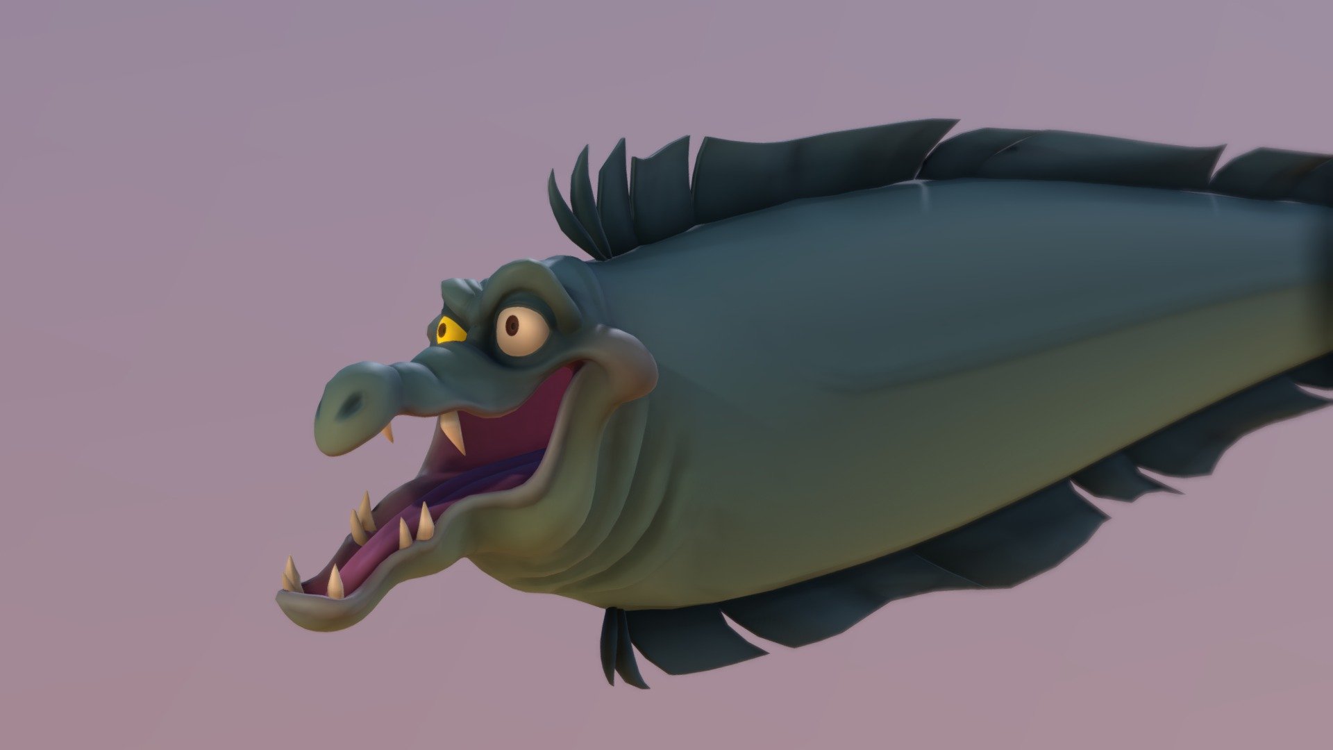 Moray based on the Disney character from &ldquo;Little mermaid