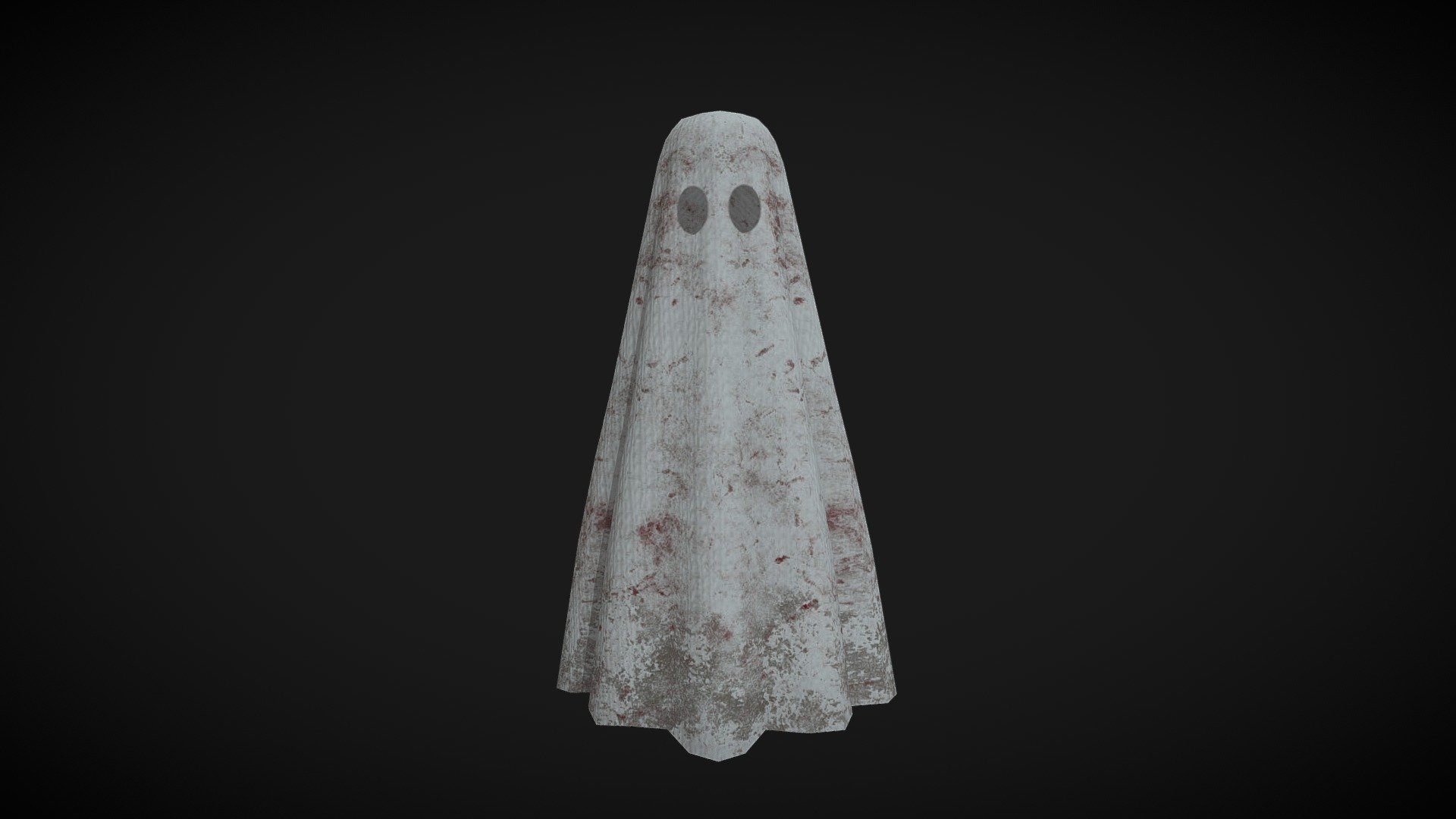 Created this low poly ghost for a college game project using Maya and Substance Painter 3d model