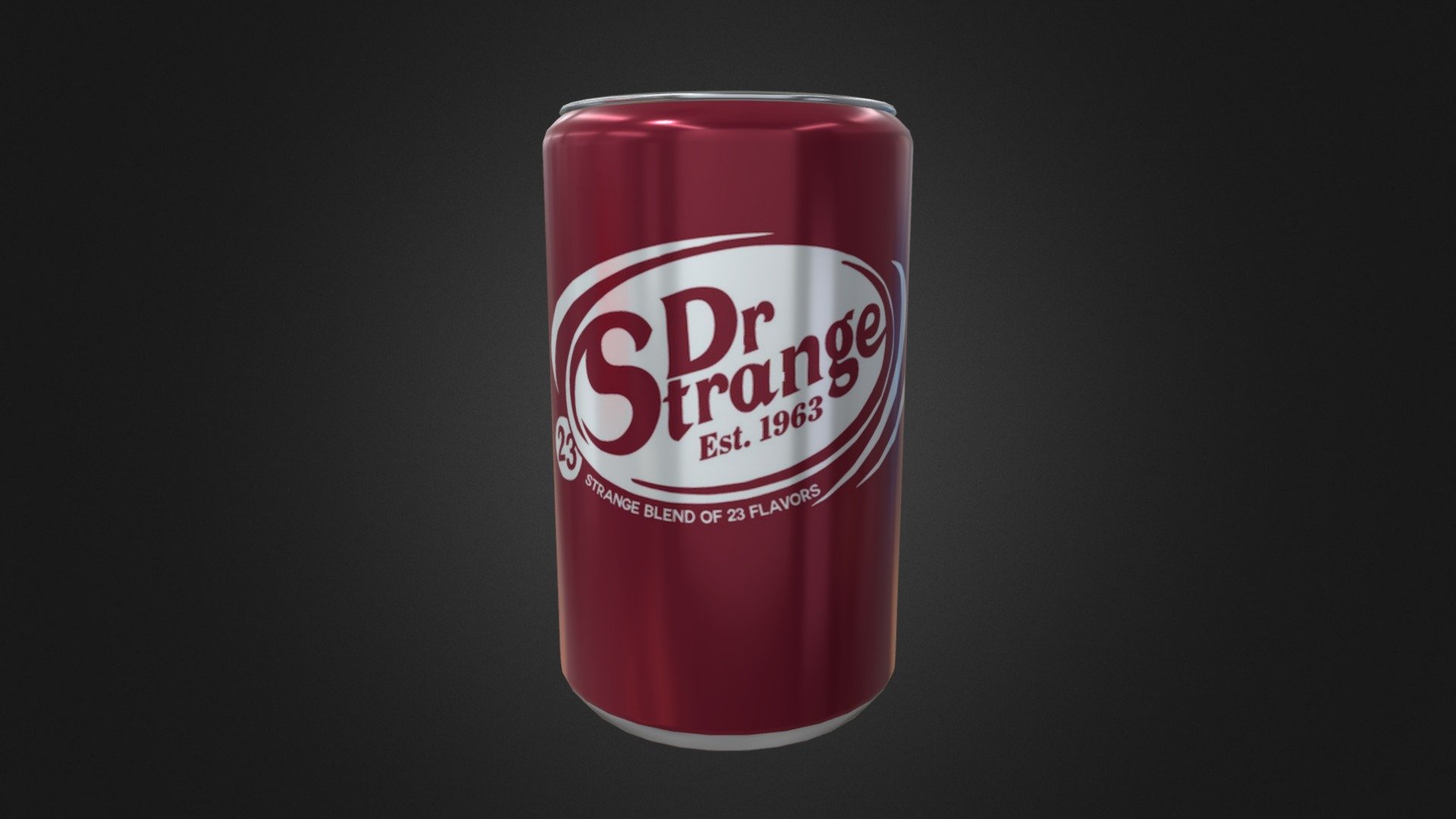 Dr. Strange is in Fortinite, and I thought of this. they should make this a skin for the shield potion.

This soda is the source of Dr. Strange's power.

link to diet version - Dr Strange soda can - Buy Royalty Free 3D model by viking1 3d model