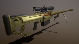 SnipeX  Aligator rifle, army, heavy, sniper, large, sniperrifle, free3dmodel, powerful, ukraine, alligator, sniper-rifle, freedownload, ukrainian, free-download, noobie, antimaterial, freemodel, weapon, gun, nocopyright, large-caliber, greatcannon, large-scale, carrying-handle, bipods, snipex, antimaterialrifle, ukrainewar, ukraine-army, magazine-fed, antimaterielrifle, copyright-free, ukraine-weapon