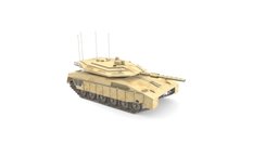 Merkava_MK4 tank, military-vehicle, substancepainter, game, military, merkava_4