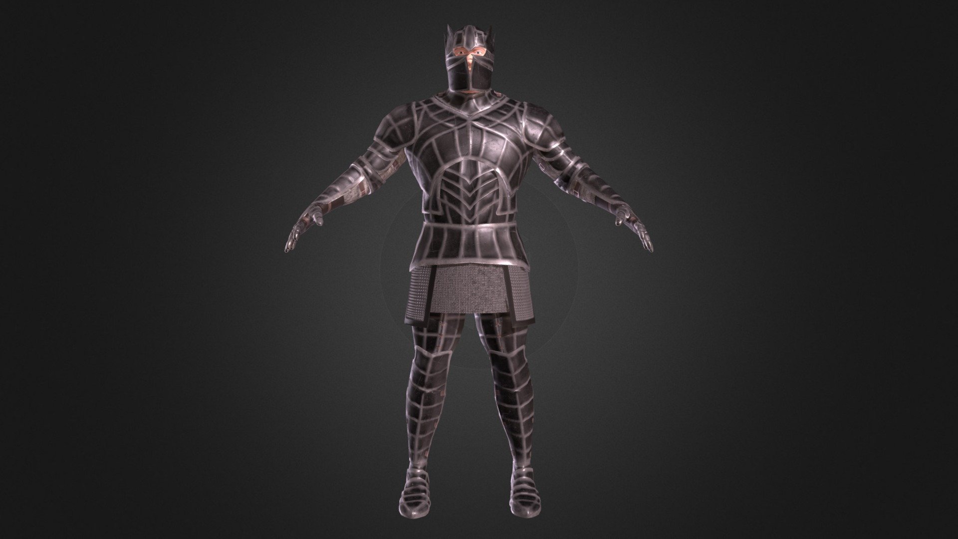 Knight armor.

Low-poly model.

You'll get:

a set of textures for a low-poly model with a resolution of 4096x4096;

a set of baked cards for the substance painter, resolution 4096x4096;

files .blend that were used to create the models;

3D model file in .max format 3d model