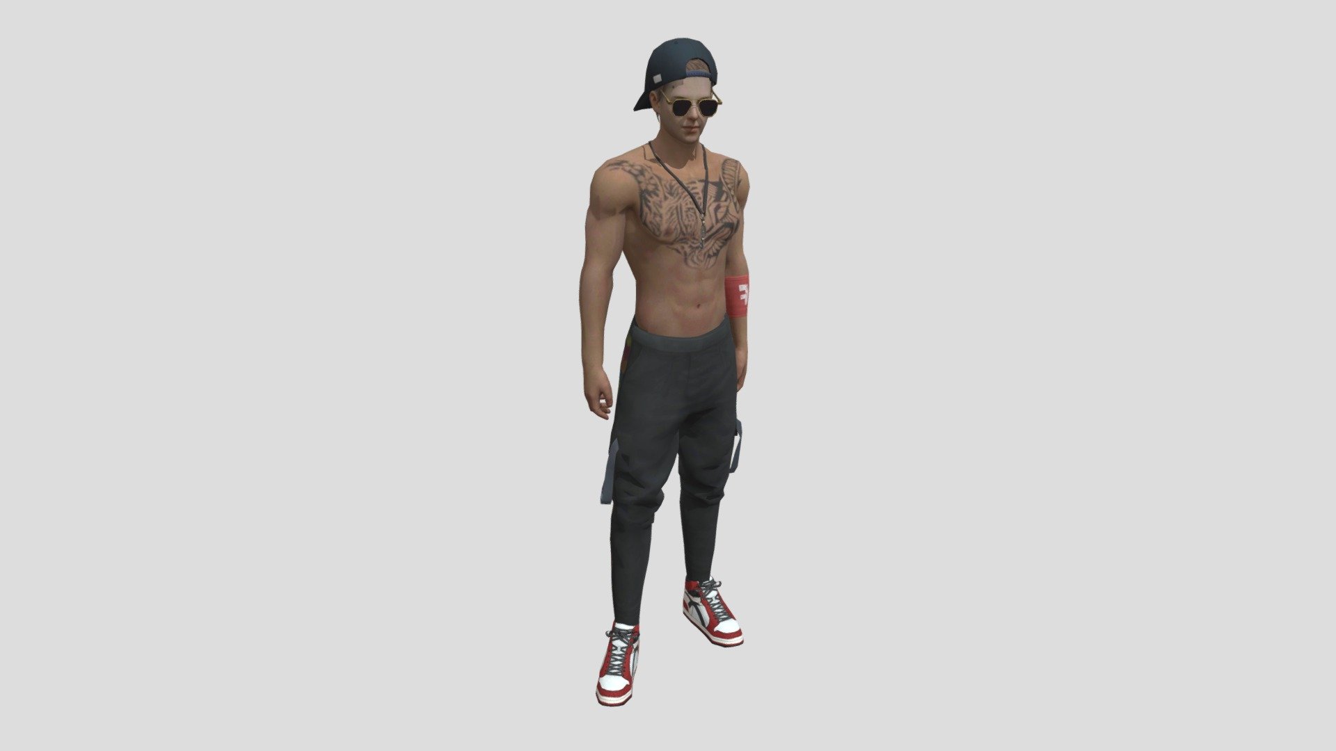 Free to use - Free Fire Tatto Bundle - Download Free 3D model by Free Fire Model By Nityam (@NityamGaming3D) 3d model