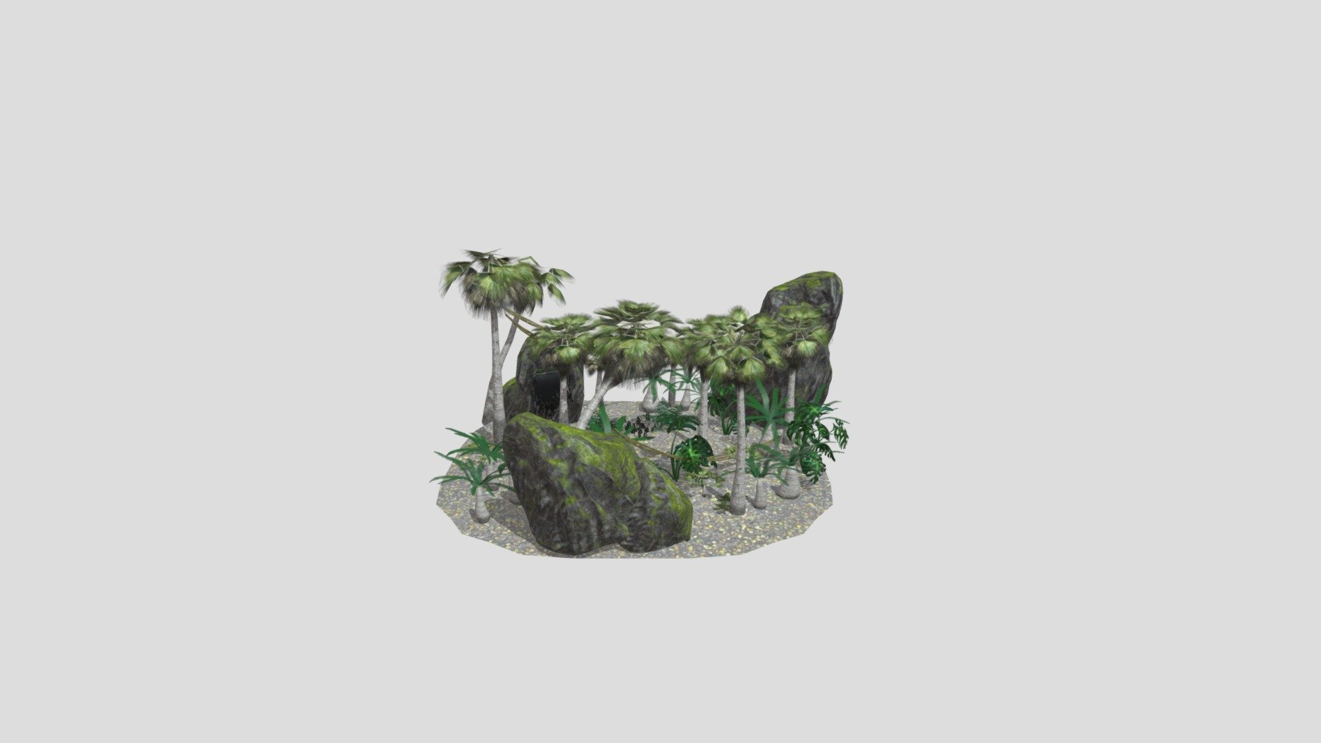 Rainforest - 3D model by kasperc520 3d model