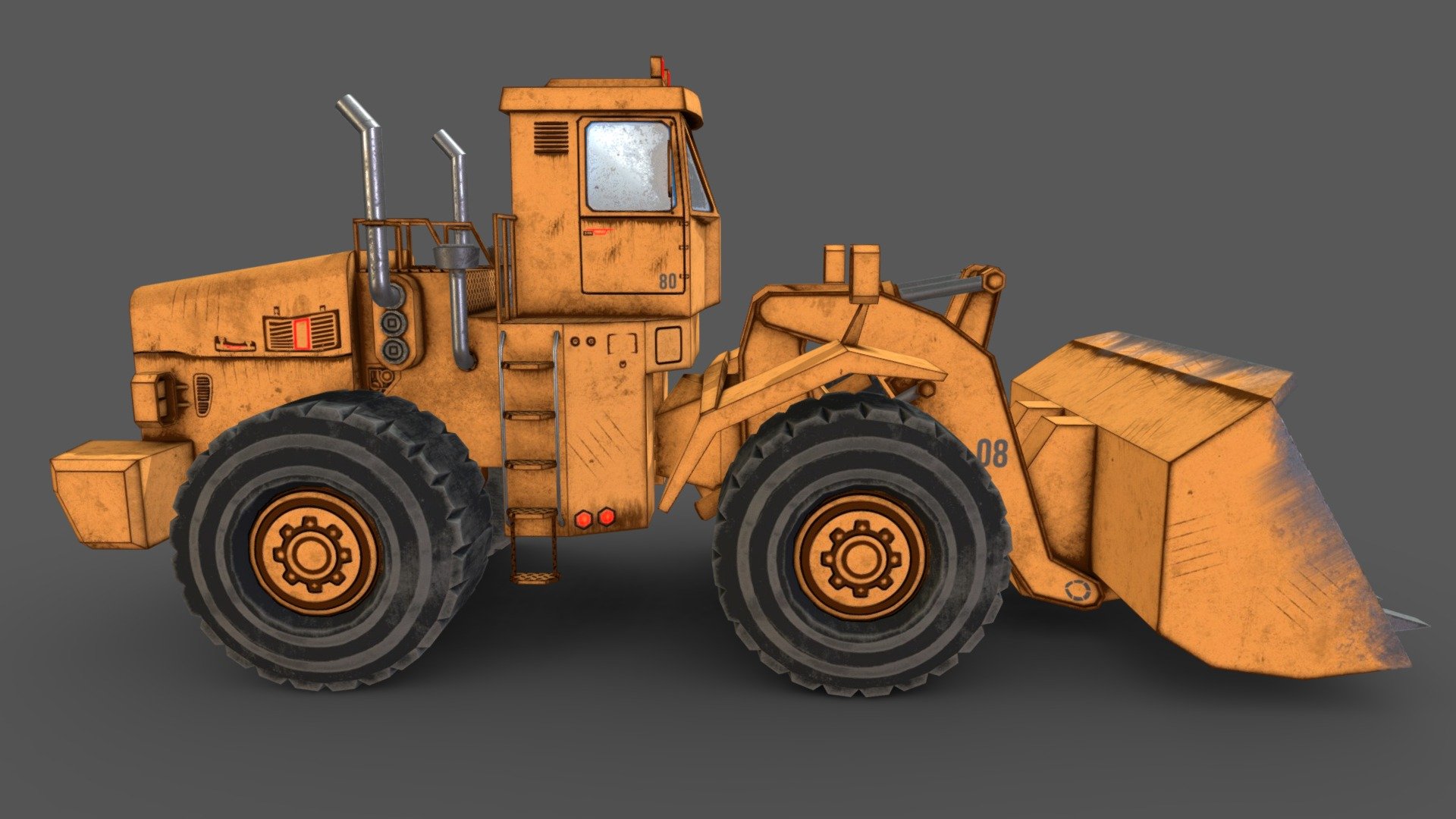 Details

Poly count
Tris - 8346

PBR Textures - 2k
Albedo map
Metallic map
Roughness map
Emission map
Ambient Occlusion map
Normal Map - Wheel_Loader_Vehicle - Buy Royalty Free 3D model by cgwings (@chandansingh512) 3d model