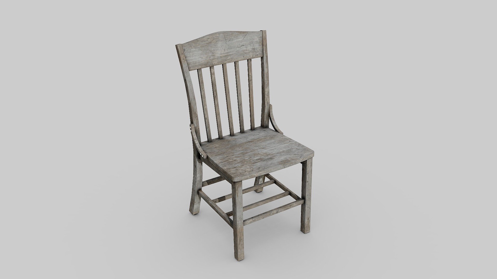Free download：www.freepoly.org - Chair 03-Freepoly.org - Download Free 3D model by Freepoly.org (@blackrray) 3d model
