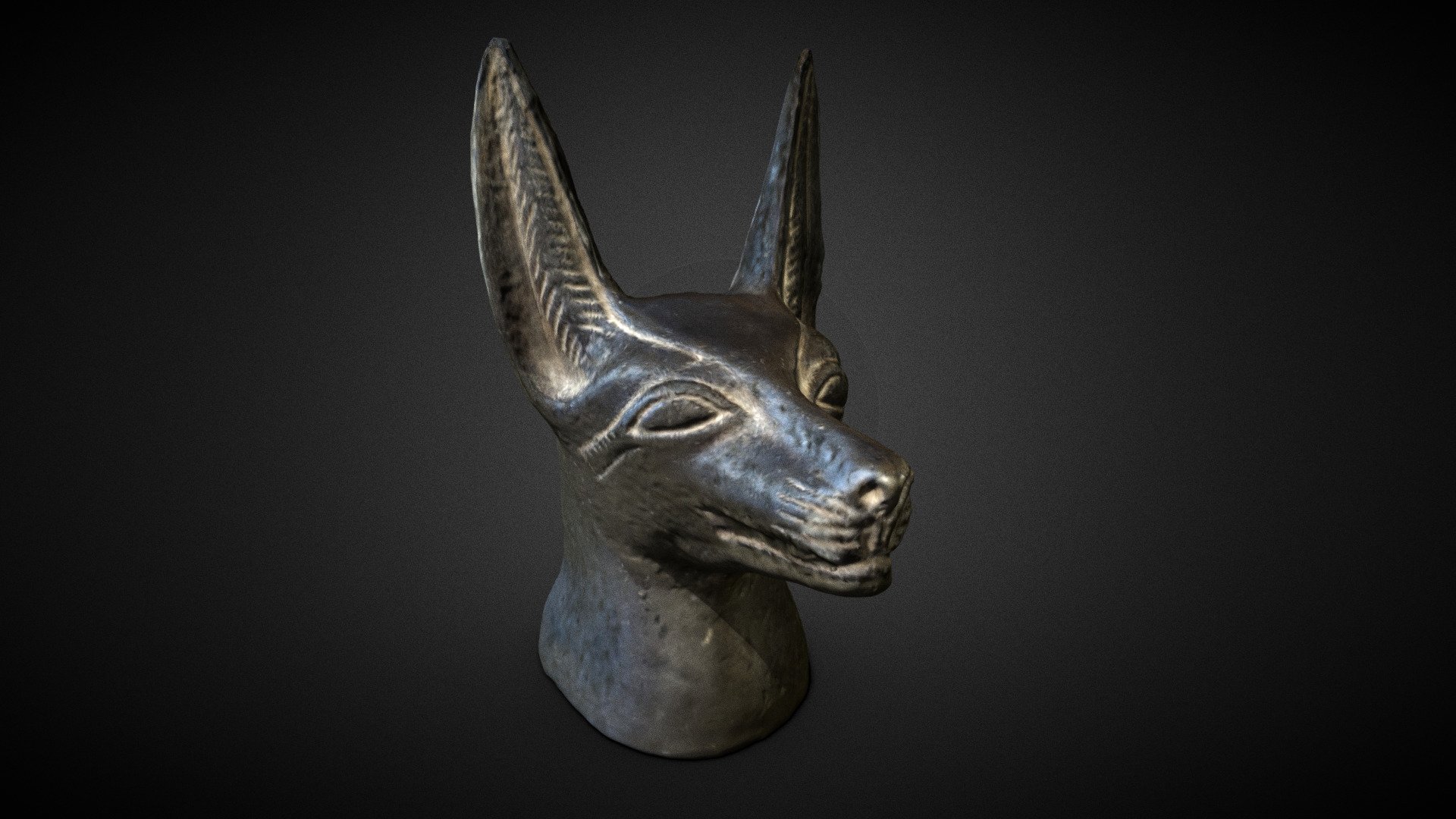 Anubis. God of Dead (Egyptian Mythology) - Anubis Egypt | RAW-scan - Buy Royalty Free 3D model by BreathTime 3d model
