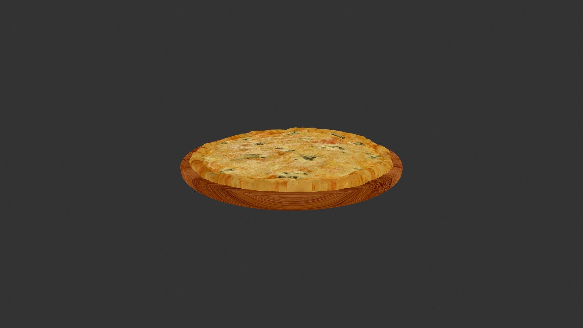 Піца Фантазія сирів (Shebur_pizza) - 3D model by alex.alexandrov.a 3d model