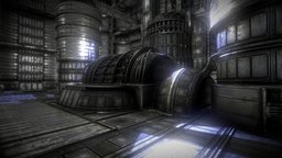 Reactor Room room, reactor, 3dhaupt, blender, sci-fi, animation