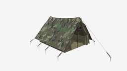 Military tent tent, camping, fun, sleep, sleeping, bag, civil, summer, outdoor, realistic, shelter, canvas, tourist, military, house, building, sport
