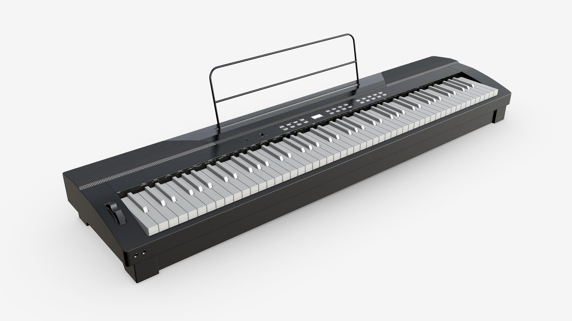 Digital Piano 04 - Buy Royalty Free 3D model by HQ3DMOD (@AivisAstics) 3d model