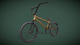 Bicycle bike, bicycle, assets, transport, bmx, props, bicycles, pbr, lowpoly, gameready
