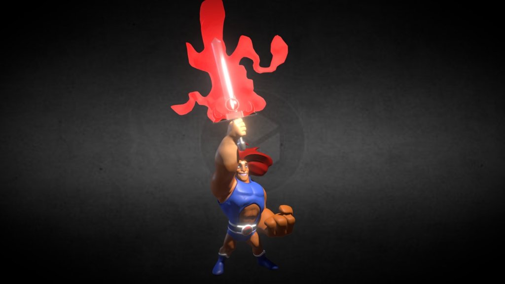 Lion-O: Lord of the Thundercats

Concept by: Corey Smith
https://www.artstation.com/artwork/JbRRD - Lion-O - 3D model by dmonk98 3d model
